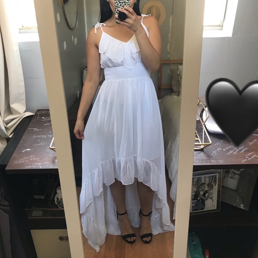 White summer dress